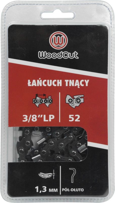 Kæde 3/8" LP 1,3 mm 52 led