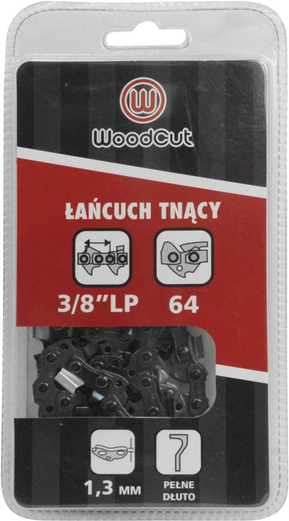 Kæde 3/8" LP 1,3 mm 64 led