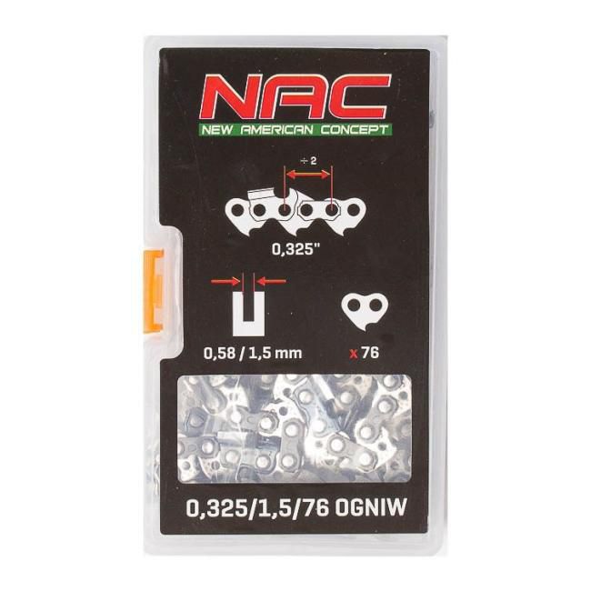 NAC kæde 76 led 20"