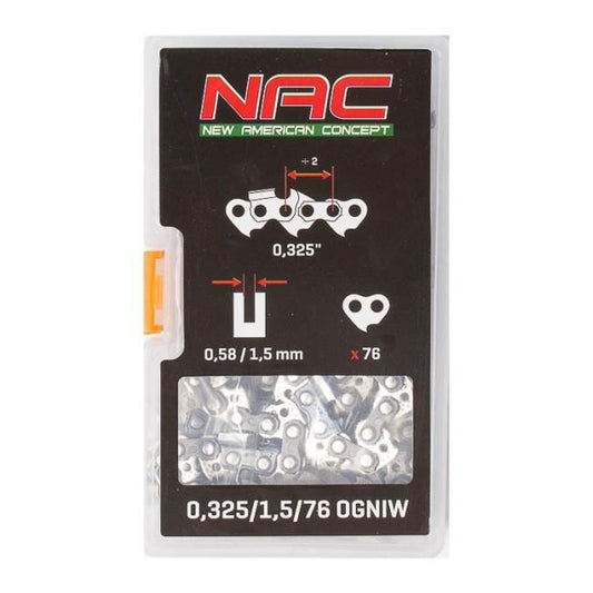 NAC kæde 76 led 20"