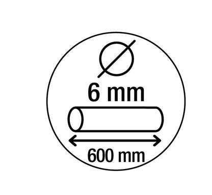Smith & Locke sikringskæde 6 x 600 mm