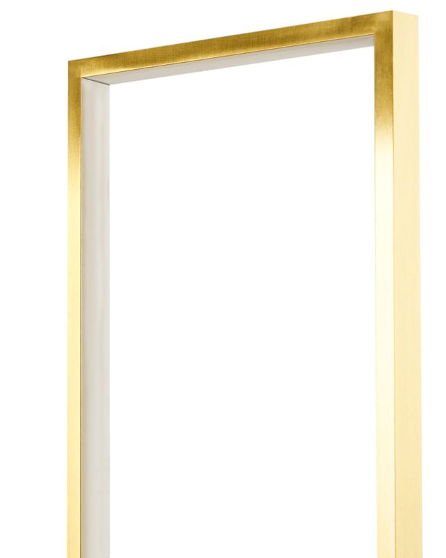 LED-gulvlampe Patricio metal i guld, 1 stk.