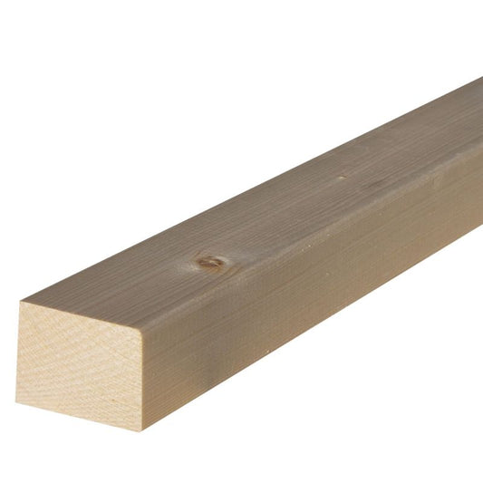 Fyrretræsliste 38 x 38 x 2400 mm