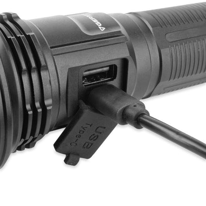Genopladelig LED-lommelygte Germina 1500lm IP44 taktisk 1 stk.
