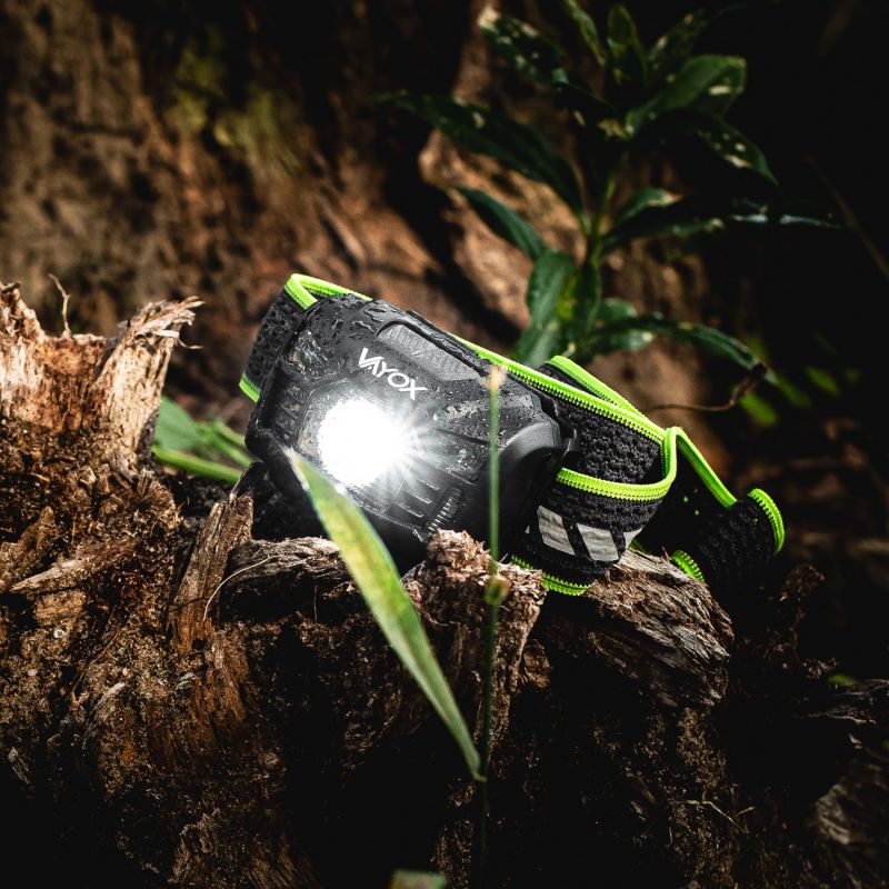 Vayox VA0020 genopladelig pandelampe med bevægelsessensor, 170 lm, 1 stk.