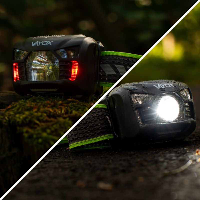 Vayox VA0020 genopladelig pandelampe med bevægelsessensor, 170 lm, 1 stk.