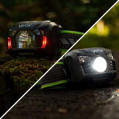 Vayox VA0020 genopladelig pandelampe med bevægelsessensor, 170 lm, 1 stk.