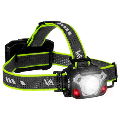 Vayox VA0103 genopladelig pandelampe med bevægelsessensor 1200 lm, 1 stk.