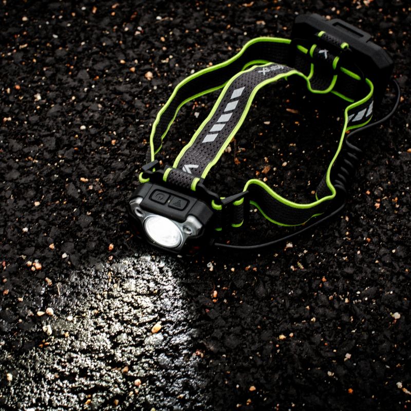 Vayox VA0103 genopladelig pandelampe med bevægelsessensor 1200 lm, 1 stk.