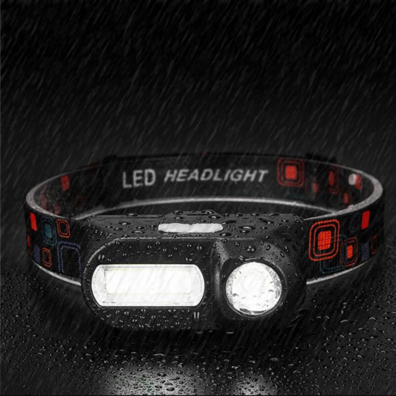 Vayox VA0115 genopladelig pandelampe 380 lm, 1 stk.