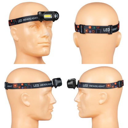 Vayox VA0115 genopladelig pandelampe 380 lm, 1 stk.