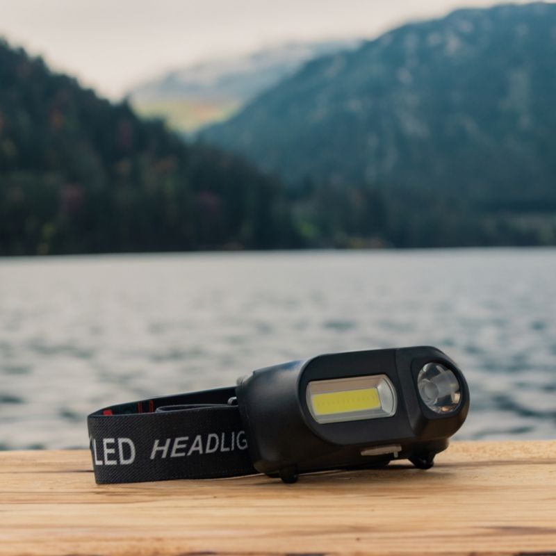 Vayox VA0115 genopladelig pandelampe 380 lm, 1 stk.