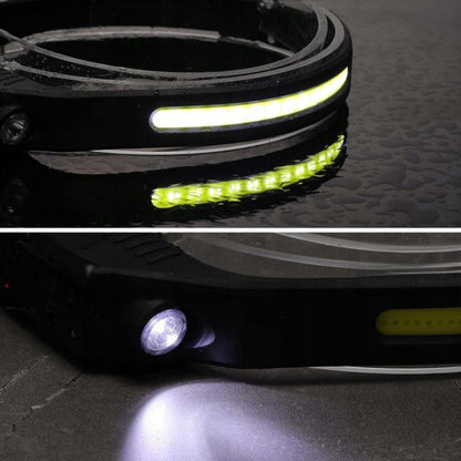 Vayox VA0128 genopladelig pandelampe med silikone, bevægelsessensor, 350 lm, 1 stk.