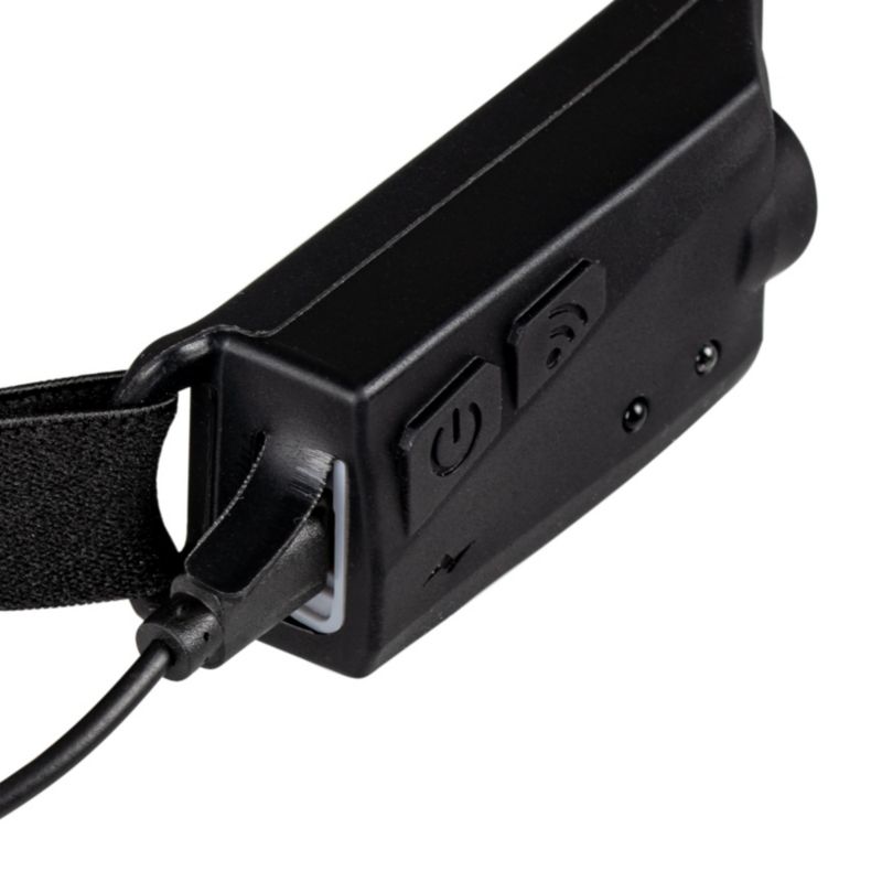 Vayox VA0128 genopladelig pandelampe med silikone, bevægelsessensor, 350 lm, 1 stk.