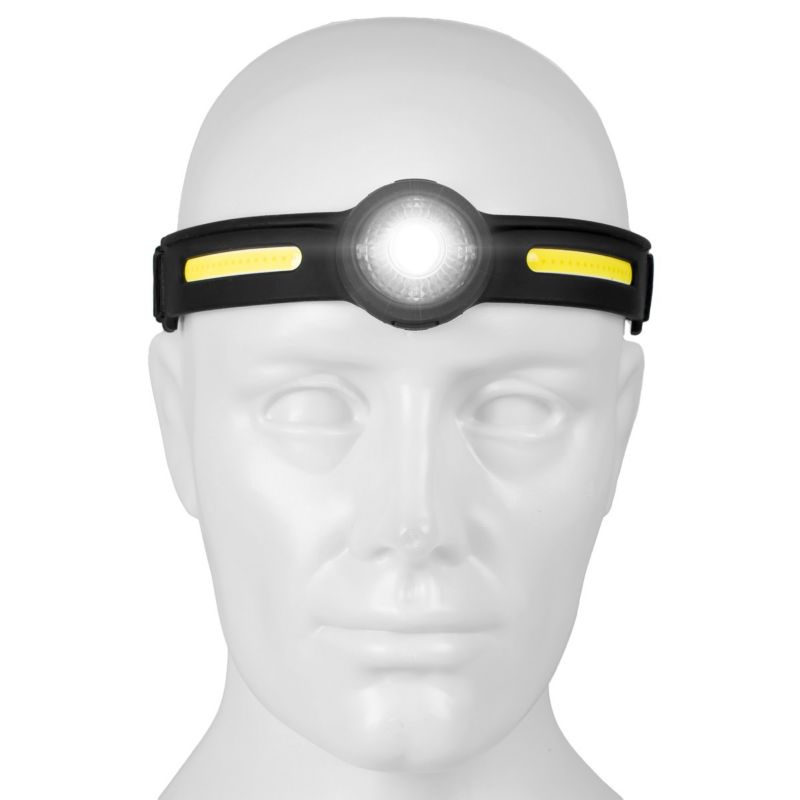 Vayox VA0154 pandelampe med genopladeligt batteri, silikone, 550 lm, 1 stk.