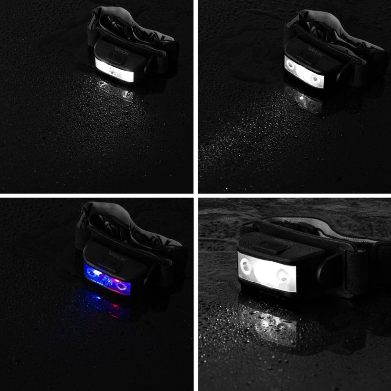 Vayox VA0174 pandelampe med genopladeligt batteri 100 lm, 1 stk.