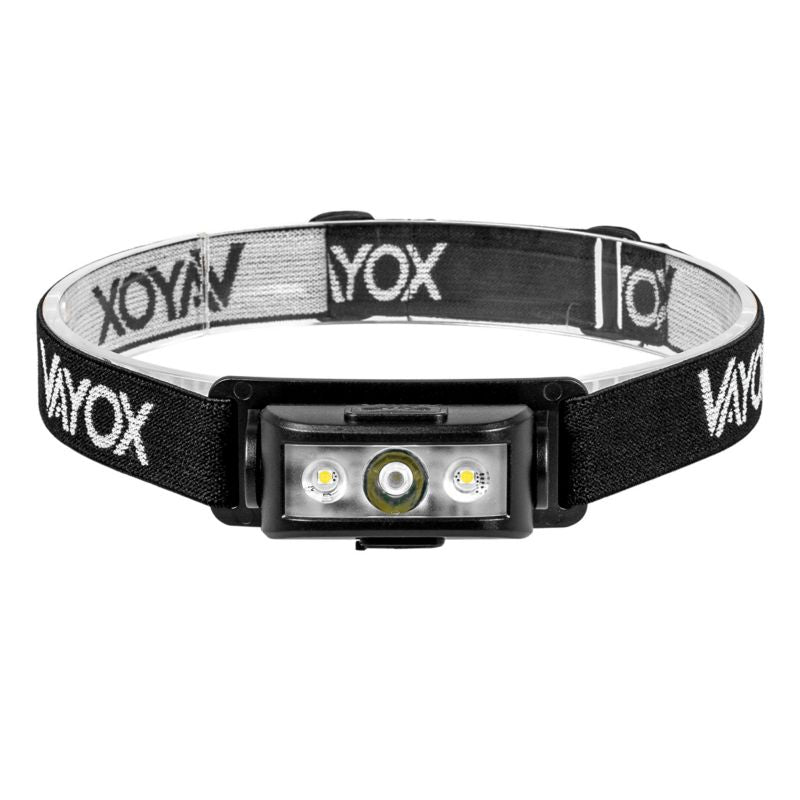 Vayox VA0174 pandelampe med genopladeligt batteri 100 lm, 1 stk.