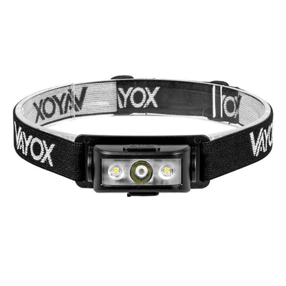 Vayox VA0174 pandelampe med genopladeligt batteri 100 lm, 1 stk.