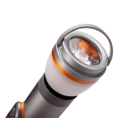 Germina 2-i-1 taktisk campinglampe med stativ, IP65 og fjernbetjening, 1 stk.