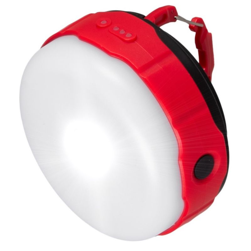 Vayox VA0100 campinglygte med genopladeligt batteri, solcelle og powerbank, 500 lm, 1 stk.