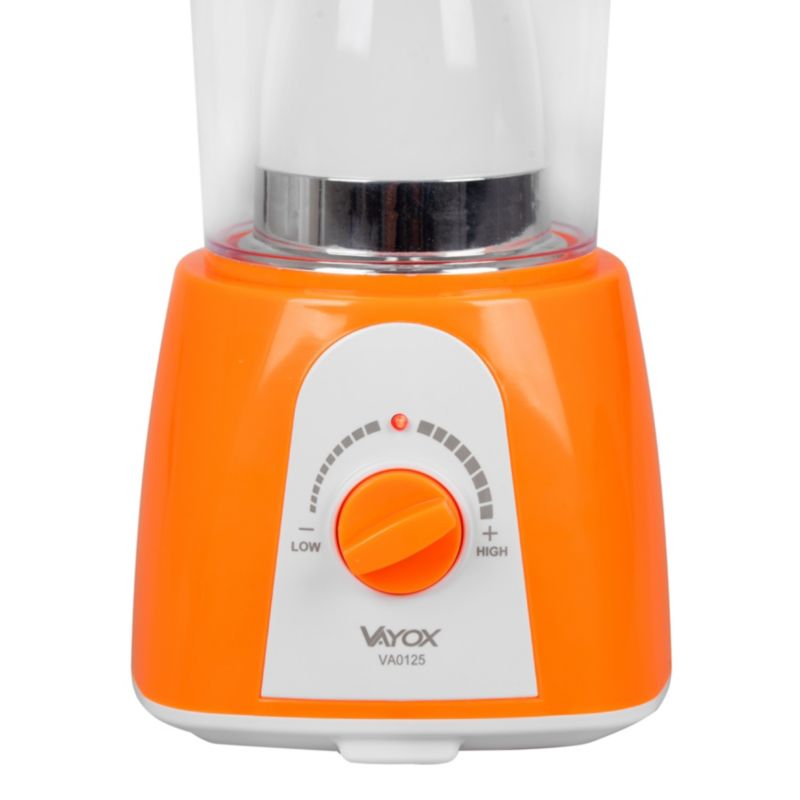 Vayox VA0125 campinglygte med genopladeligt batteri, solcelle og powerbank, 710 lm, 1 stk.