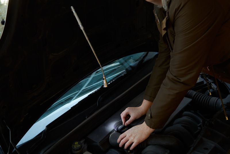 Diall LED-lommelygte i aluminium 10 lm 4 x LR44