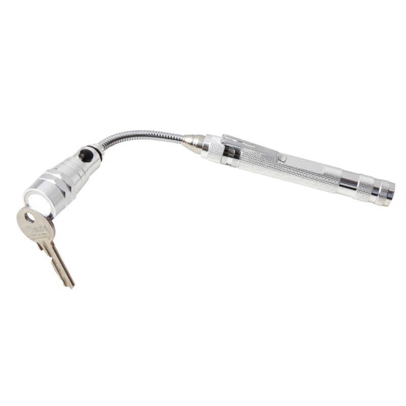 Diall LED-lommelygte i aluminium 10 lm 4 x LR44