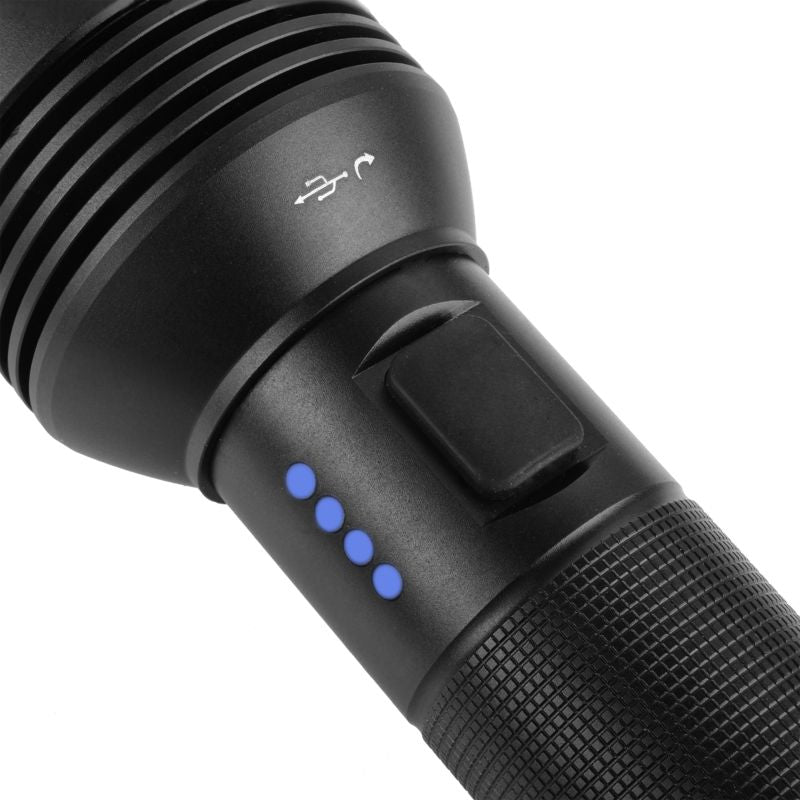 Germina bærbar taktisk LED-lommelygte IP44, 1 stk.
