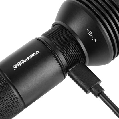Germina bærbar taktisk LED-lommelygte IP44, 1 stk.
