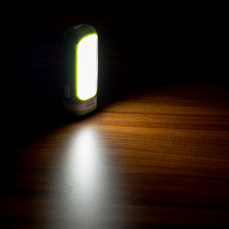 LED-lommelygte Vayox VA0064 med genopladeligt batteri, sidebelysning, 230V, 100 lm, 1 stk.