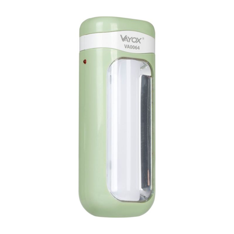 LED-lommelygte Vayox VA0064 med genopladeligt batteri, sidebelysning, 230V, 100 lm, 1 stk.
