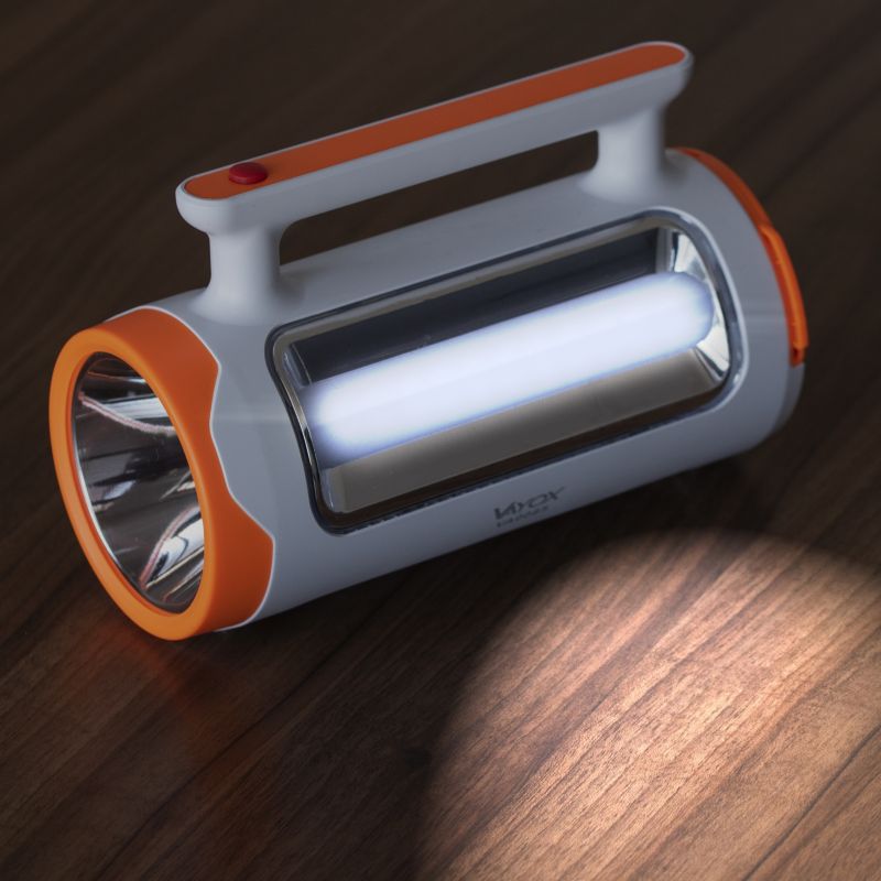 Vayox VA0085 genopladelig søgelygte med powerbank-funktion 230V, 1 stk.
