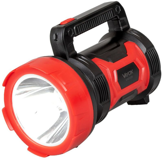 Vayox VA0124 genopladelig spotlight-lommelygte 230V 400lm, 1 stk.