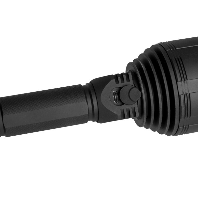 Vayox VA0044 taktisk genopladelig lommelygte, vandtæt IPX6, 3000 lm, 1 stk.