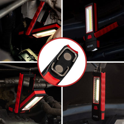 Vayox VA0101 værkstedslygte på batteri med magnet 120 lm, 1 stk.