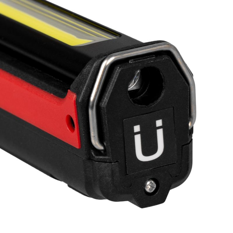 Vayox VA0104 værkstedslommelygte med genopladeligt batteri, magnet og 360 lm, 1 stk.