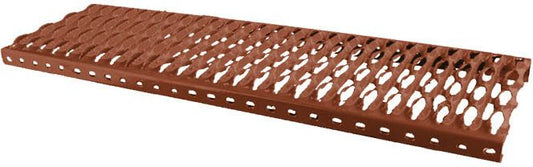 Kominekbro 0,8 m i blank murstenfinish