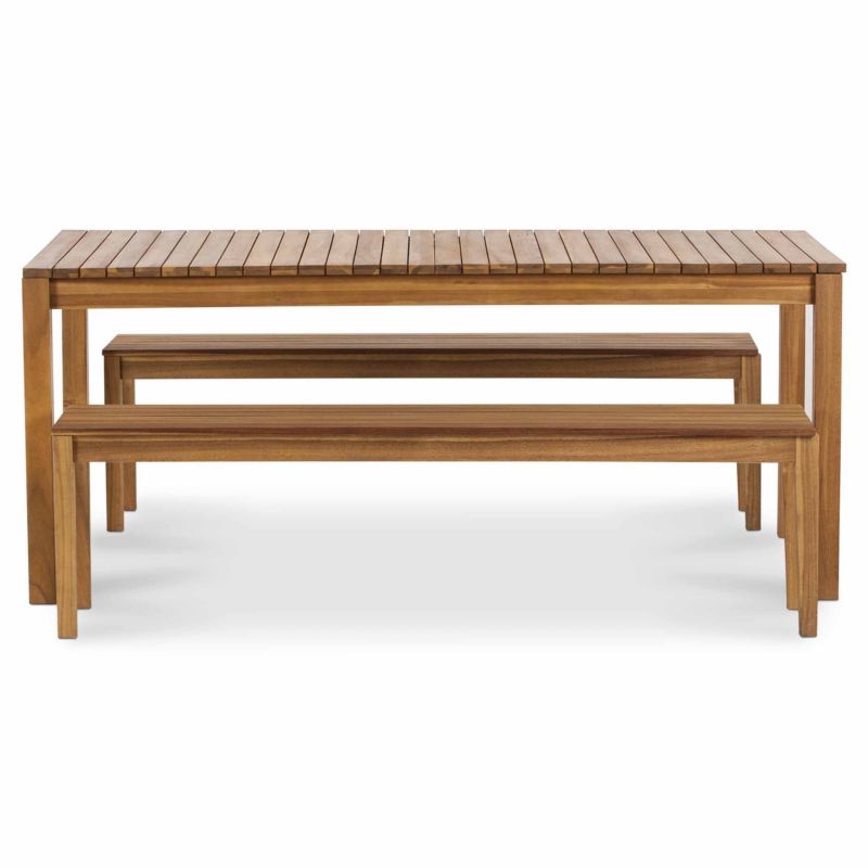 Blooma Denia bænk 160 x 35,5 x 45 cm akacietræ
