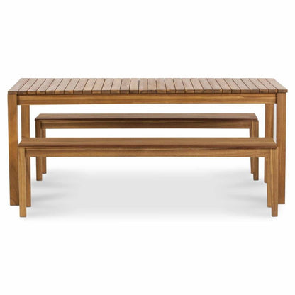 Blooma Denia bænk 160 x 35,5 x 45 cm akacietræ