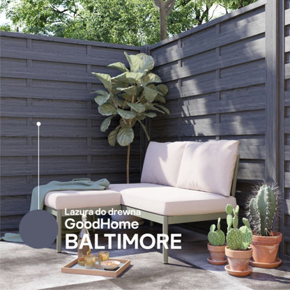 GoodHome 12 års træbeskyttende lazur Baltimore 5 l