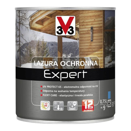 V33 Expert beskyttende trælasur palisander 0,75 l
