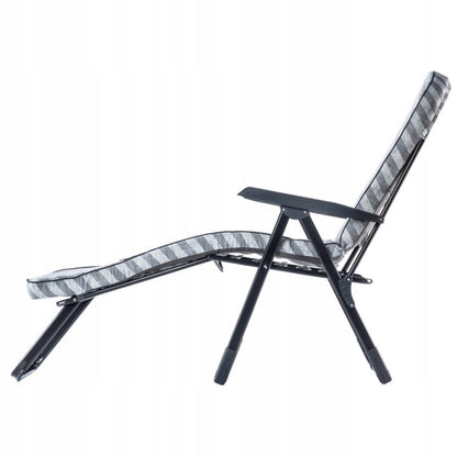 KADAX justerbar have-liggestol til strand, 150 kg