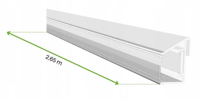 LED Belysning til Pergola 2,65 m Hvid