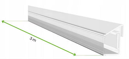 LED Belysning til Pergola 3x2 m Hvid