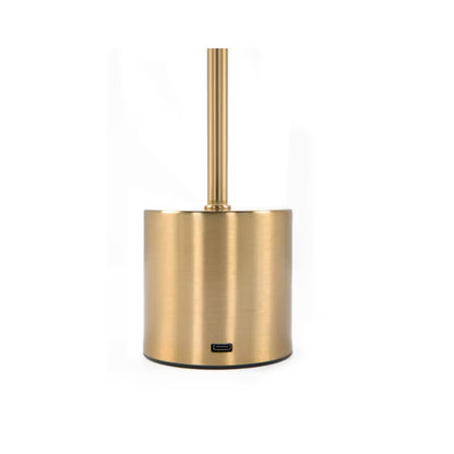 LED Dekorationslampe LD-1 12x12 cm Guld