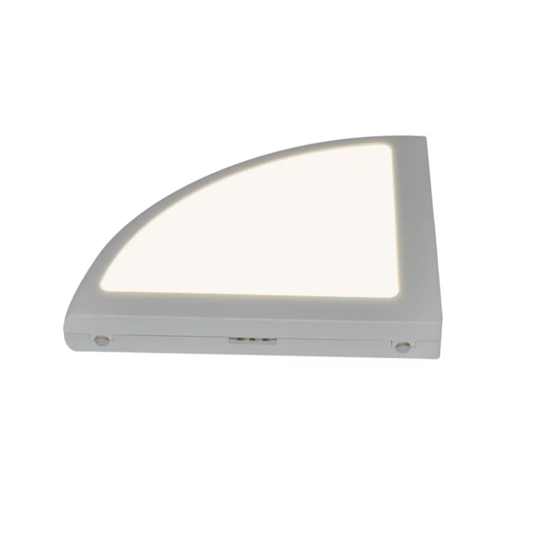LED Hjørnebelysning Fidalgo 9x9 cm Hvid