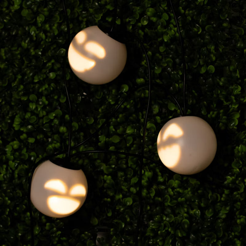 LED Lyskæde 4,33 m 8 LED Hvid med Lyd IP65