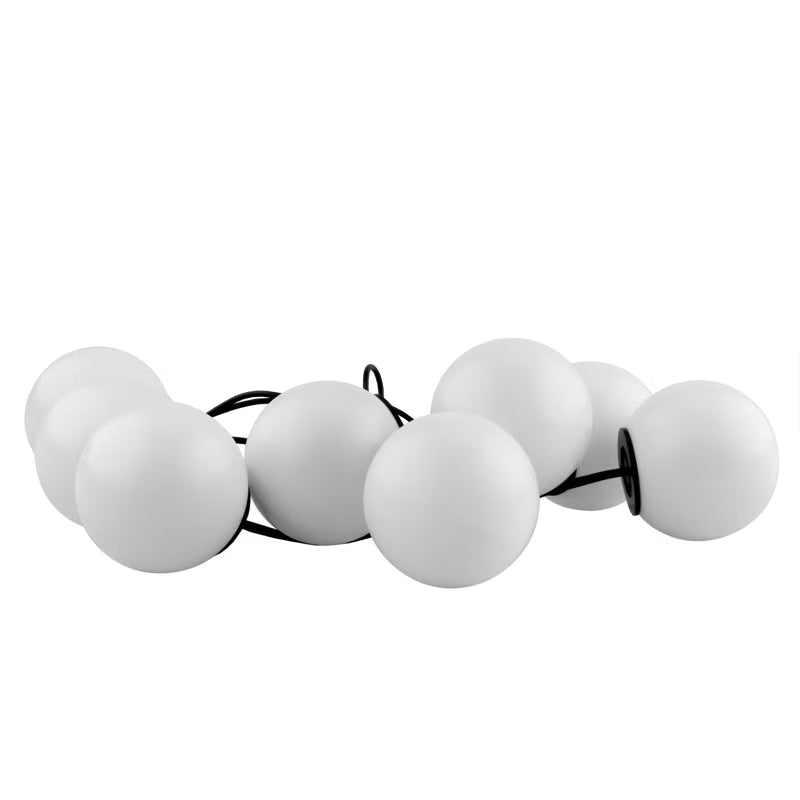 LED Lyskæde 4,33 m 8 LED Hvid med Lyd IP65