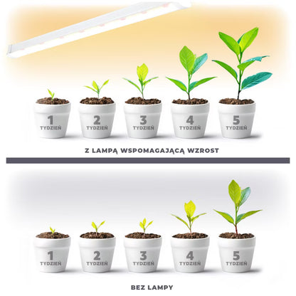 LED Plantelys 60 cm 15W