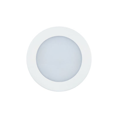 LED Underskabsbelysning Bly Rund 80 mm Hvid 3-Pak